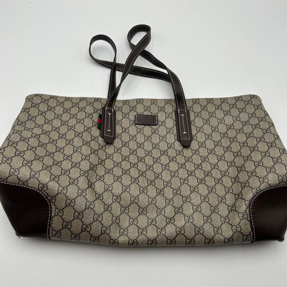 Gucci Women's Brown and Grey Bag